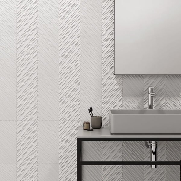 3d texture feature wall tile bathroom shower toronto