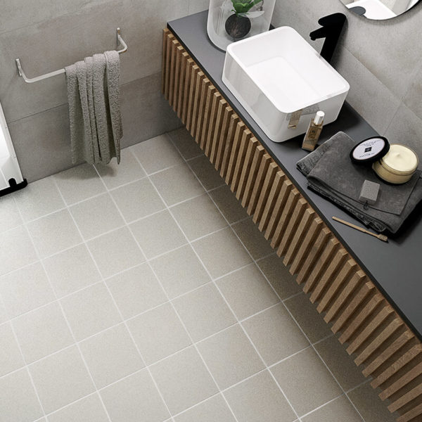 plain grey bathroom shower wall tile floor toronto ontario