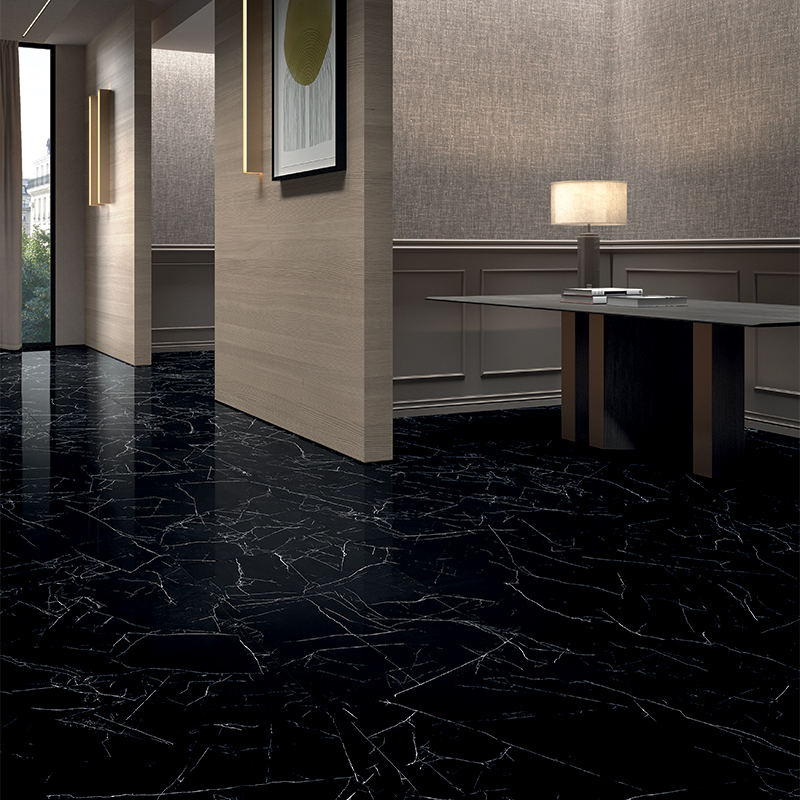 Muse 2 black marble stone luxury interior design bathroom shower toronto ontario canada