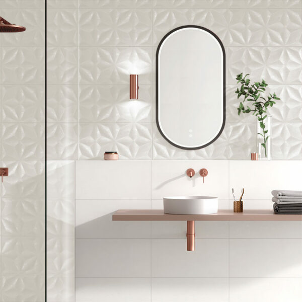 3D accent wall decor tile bathroom shower toronto ontario canada