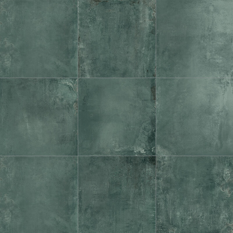 green blue metallic metal wall tile floor bathroom shower holten impex toronnto ontario canada